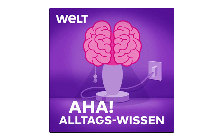 Titelbild des Podcasts "Aha"