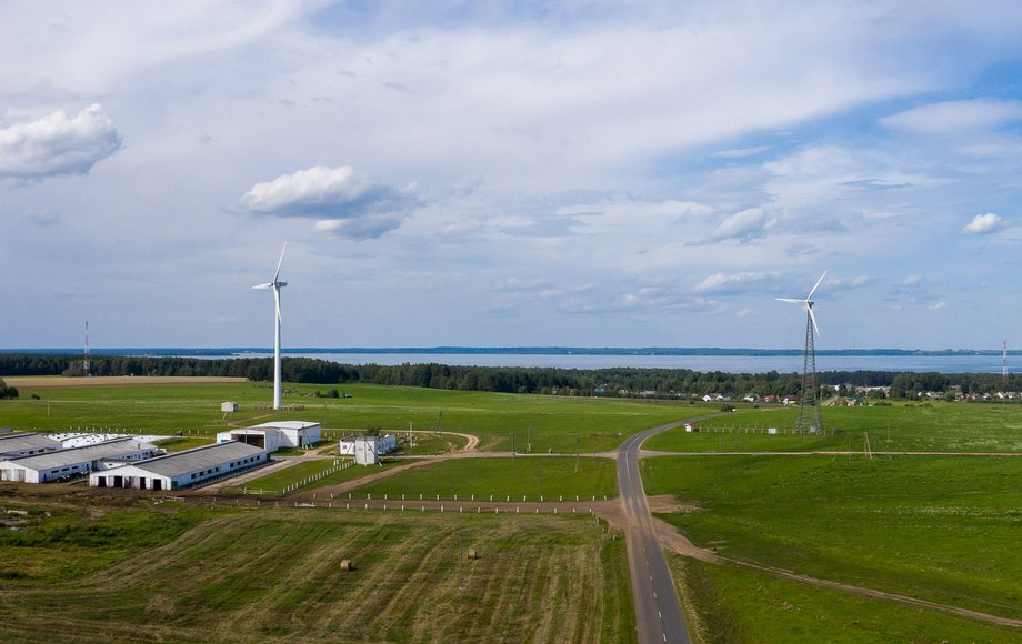 Panoramaaufnahme von Belarus