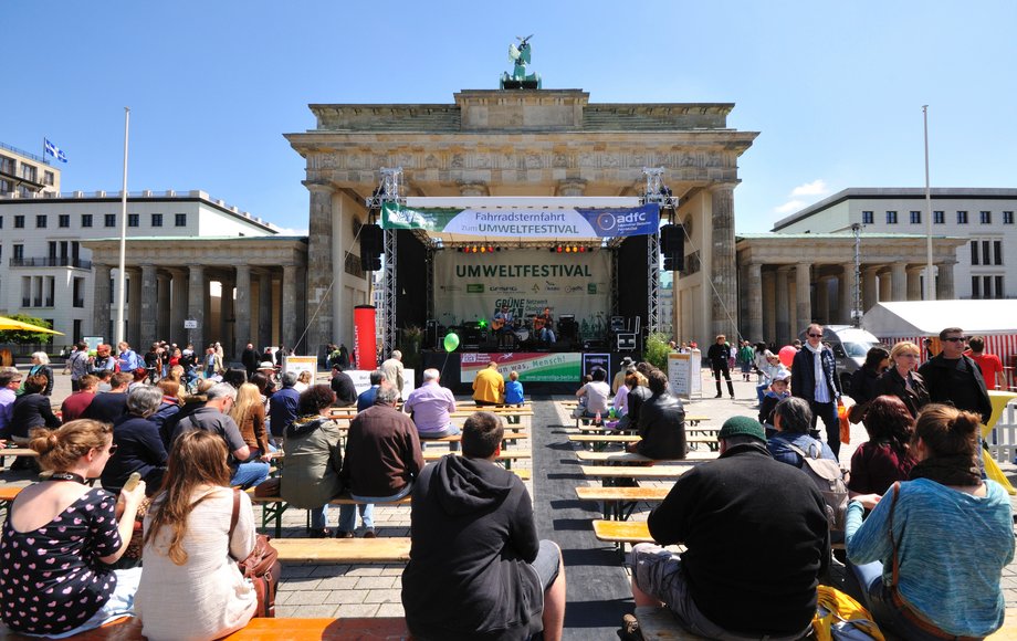 Fest vor dem Brandenburger Tor