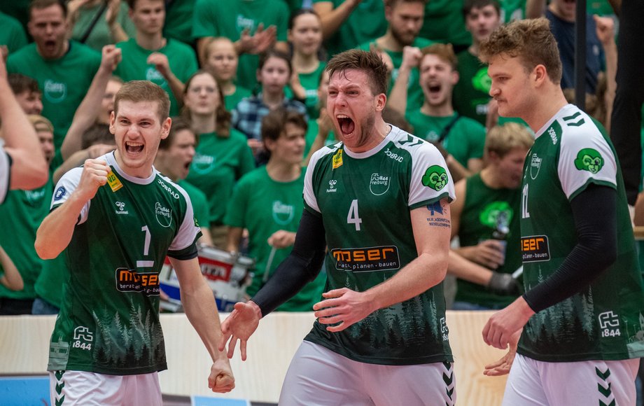  Herren-Volleyballmannschaft der Freiburger Turnerschaft