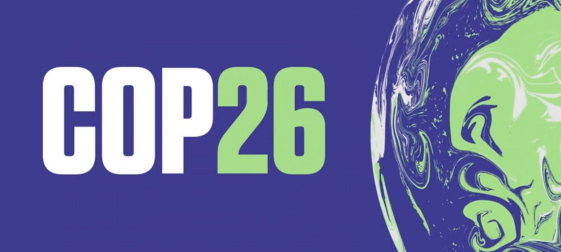 Logo der Klimakonferenz COP26