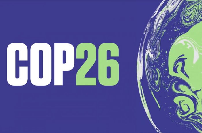 Logo der Klimakonferenz COP26