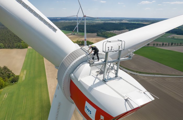 Windpark in Thomasburg