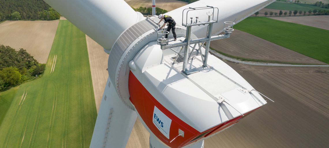 Windpark in Thomasburg