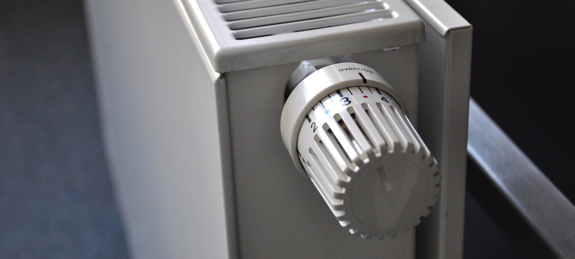Heizung mit Thermostatventil