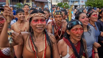 Gruppe indigener Frauen 