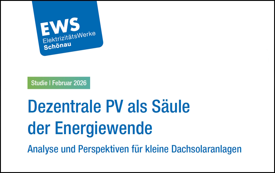 Auszug des Titelblatts der PV-Studie