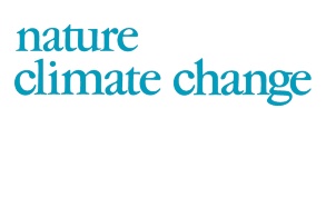 Logo des Magazins «nature climate change»