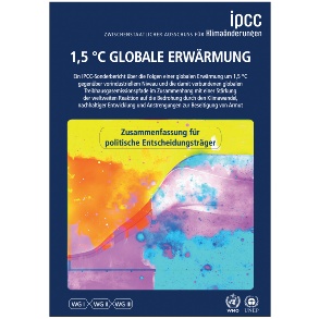 Deckblatt des IPCC-Sonderberichtes