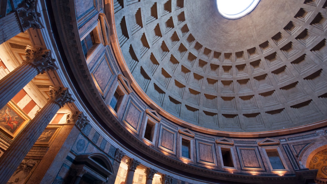 Kuppel des Pantheon in Rom