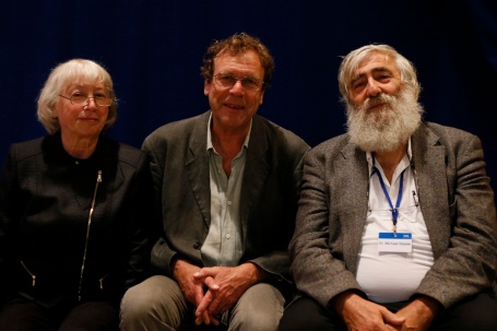 Georg Schramm mit Ursula und Dr. Michael Sladek