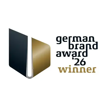 Logo: Auszeichnung «German Brand Award Winner 2026»