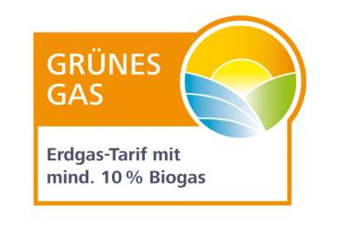 Logo Grünes Gas – Das Biogaslabel der Umweltverbände