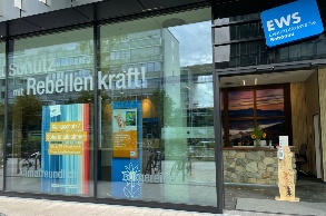 Außenansicht des EWS-Store in Freiburg