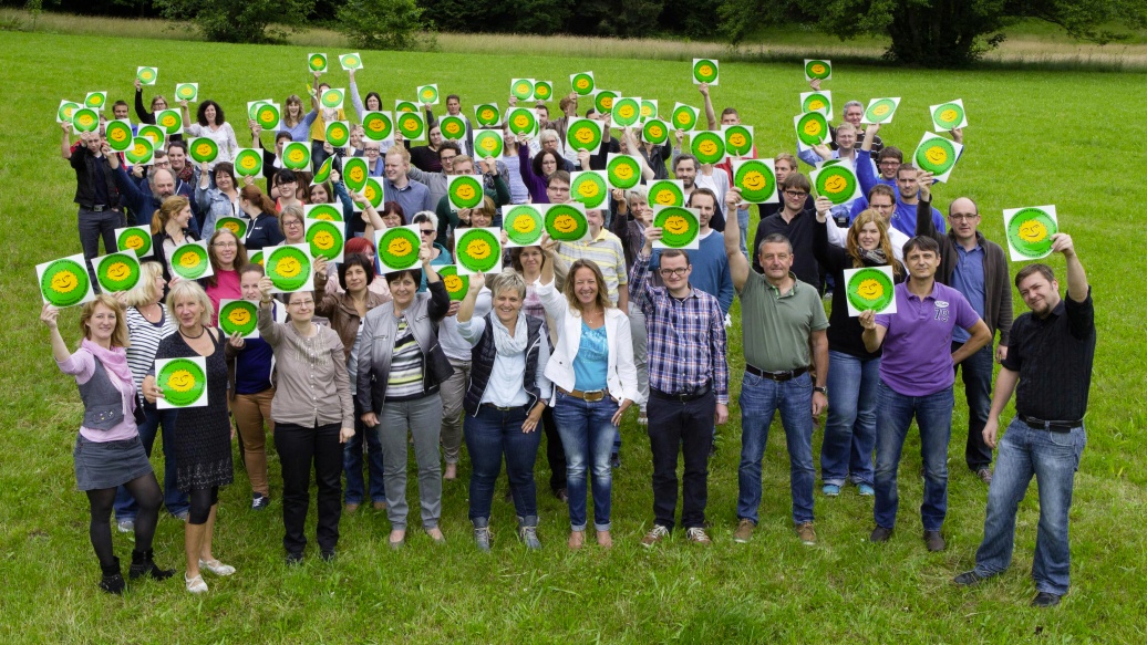 Gruppenbild der EWS-Mitarbeiter