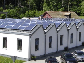 Photovoltaikanlage Schönau, EWS-Gebäude (neuer Shedbau)