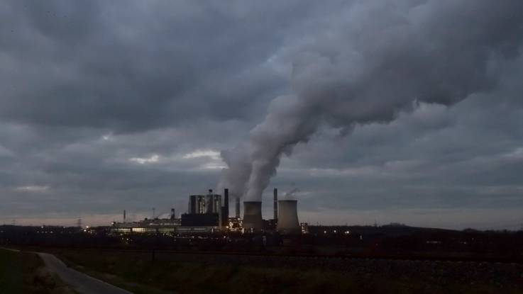 Braunkohlekraftwerk in Weisweiler
