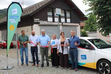 E-Carsharing-Station in Schönau im Schwarzwald