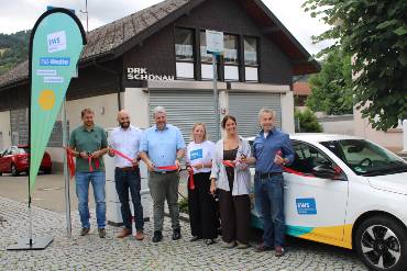 Neue E-Carsharing-Station in Schönau im Schwarzwald
