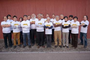 Japanische Delegation mit EWS-Mitarbeitern