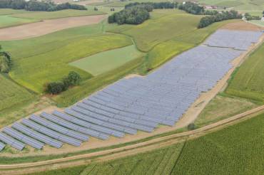 Freiflächensolaranlage