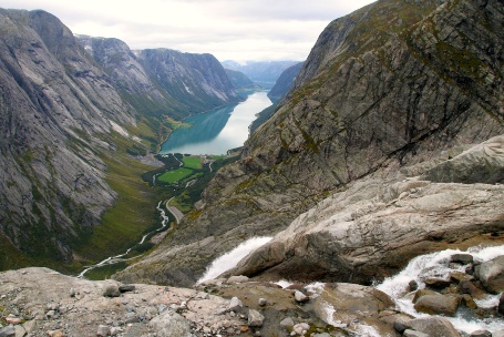 Wasserkraftwerk Kjøsnesfjorden, Norwegen 