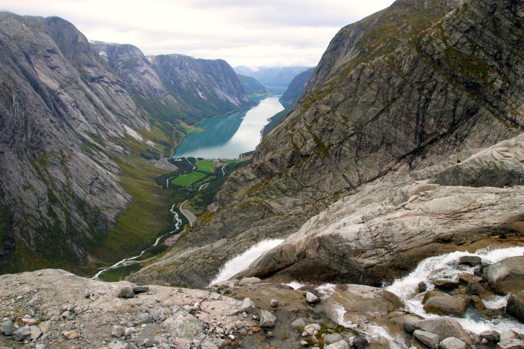 Wasserkraftwerk Kjøsnesfjorden, Norwegen 