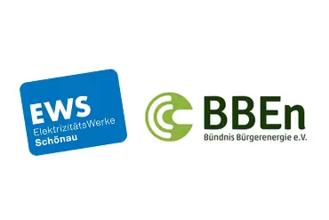 Logos der EWS und des BBEn