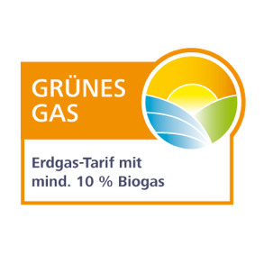 Grünes Gas Label