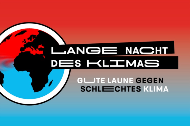 Das Logo und der Claim der Langen Nacht des Klimas.